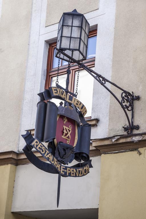Excalibur Penzion a Restaurace Moravská Třebová Exterior foto