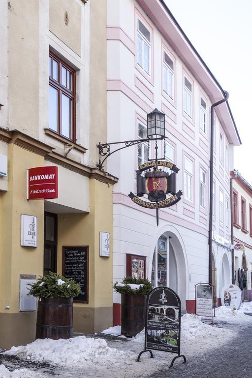 Excalibur Penzion a Restaurace Moravská Třebová Exterior foto
